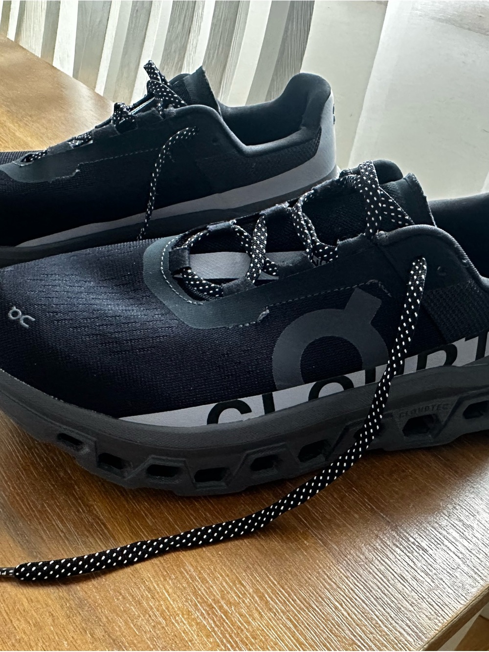 On Cloudmonster Black & Gray Women's Athletic Sneaker